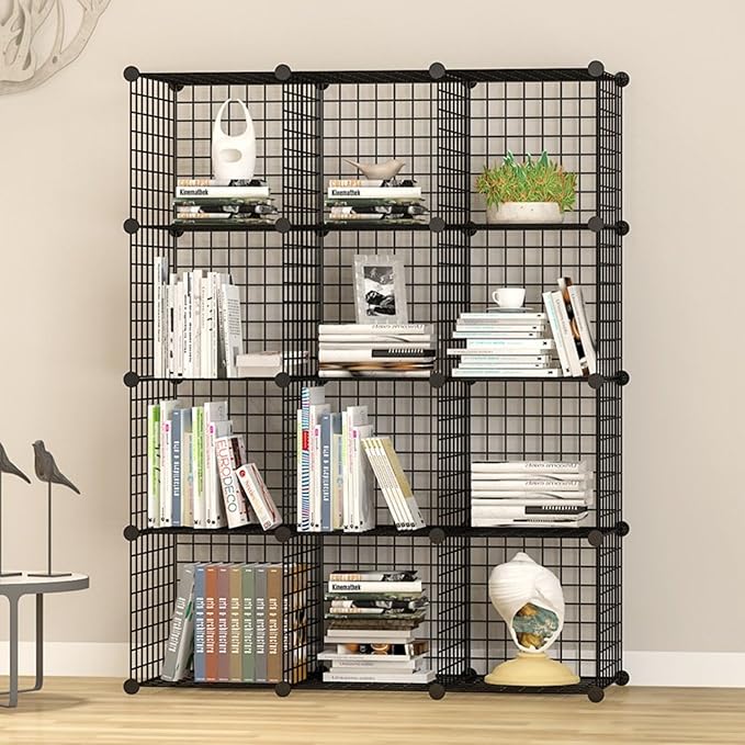 UNICOO® 14x14 Inch Multi Use DIY Bookcase & Shelf | Closet Organizers and - Image 2