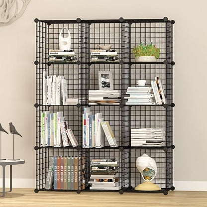 UNICOO® 14x14 Inch Multi Use DIY Bookcase & Shelf | Closet Organizers and - Image 2