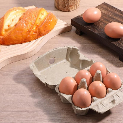 50 Pack Bulk Empty Egg Cartons, Reusable Cardboard Eggs Carton Storage - Image 5