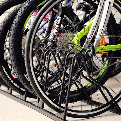 CyclingDeal Bicycle Floor Parking Rack Stand - Image 7