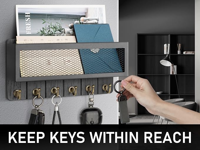 Rebee Vision Decorative Key and Mail Holder - Image 4