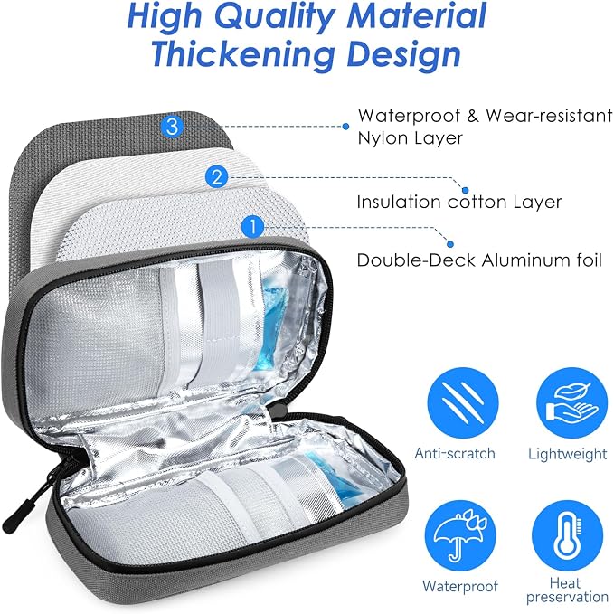 YOUSHARES Insulin Cooler Travel Case - Image 4