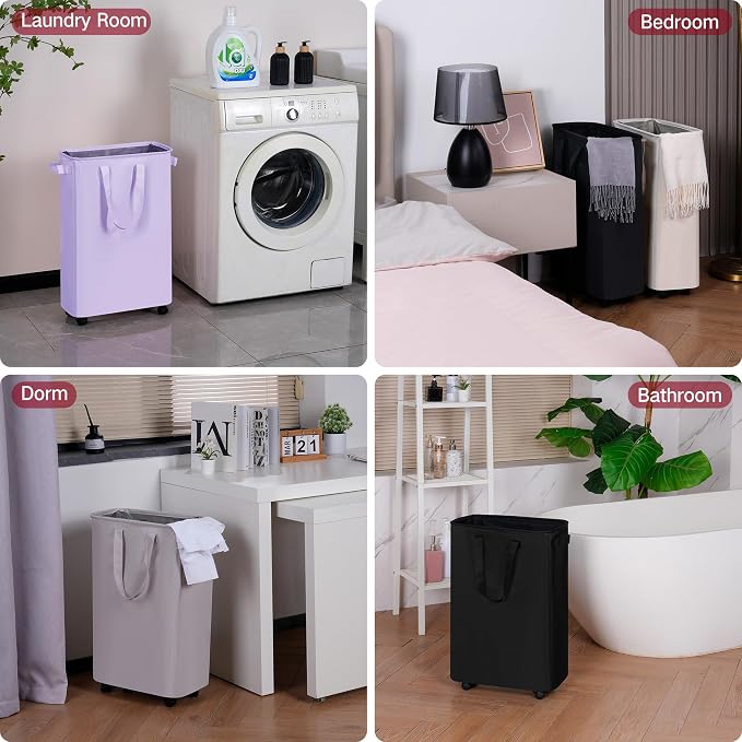 efluky Slim Laundry Hamper - Image 6