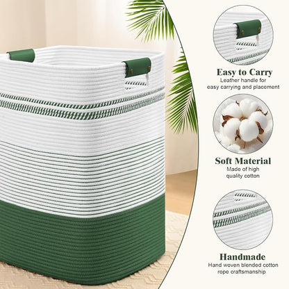 Laundry Hamper, 95L Tall Laundry Basket - Image 6