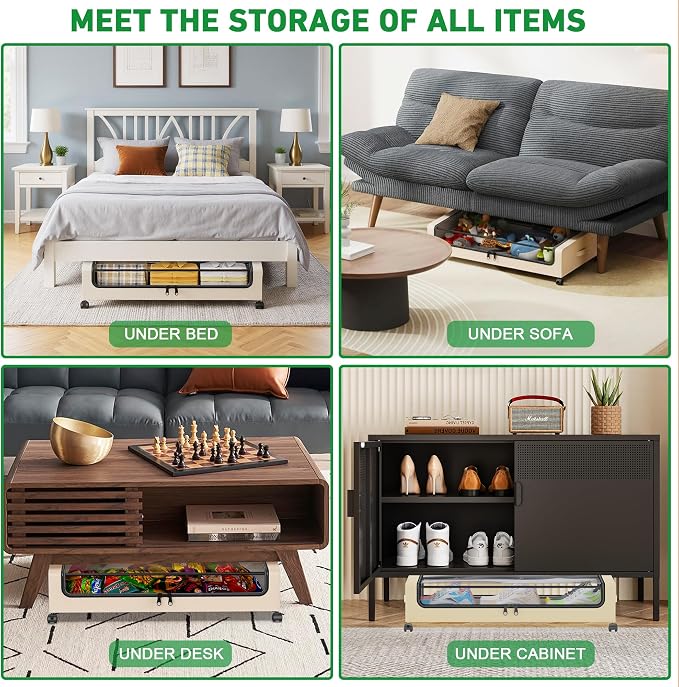 Beborxue Under Bed Storage - Image 5