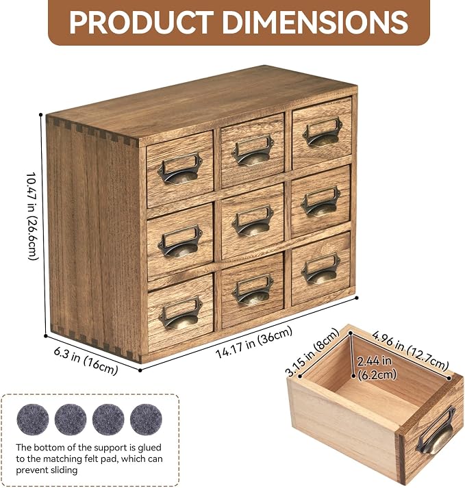 KIRIGEN Wooden Desk Organizer - Image 8