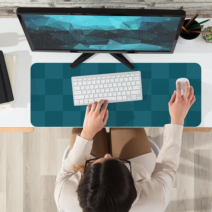 Non-Slip Desk Pad, Mouse Pad, Waterproof PU Leather Desk Protector, Large Desk - Image 4