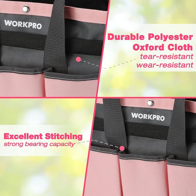 WORKPRO Garden Bag, Garden Tool Tote Storage Bag - Image 7