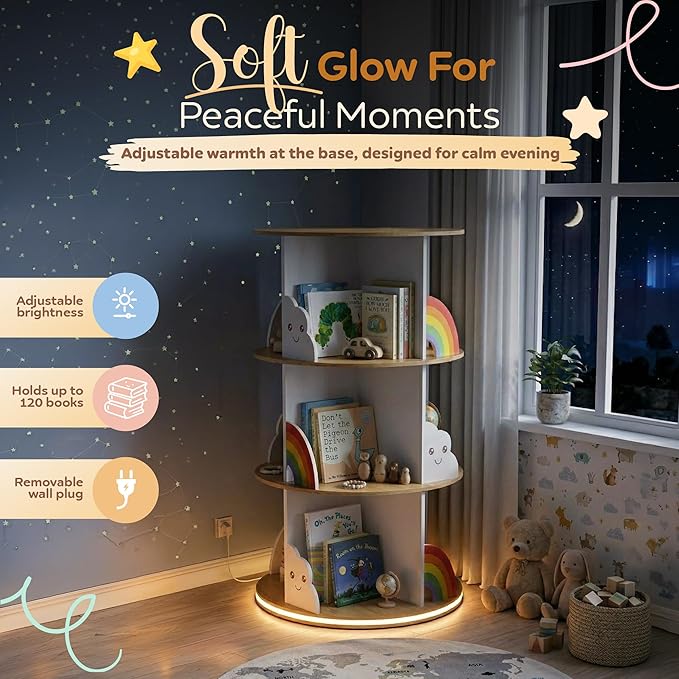 pimlyo® Rotating Bookshelf Kids - Image 3
