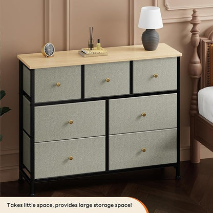 Sweetcrispy 7 Drawer Dresser for Bedroom Storage - Image 4