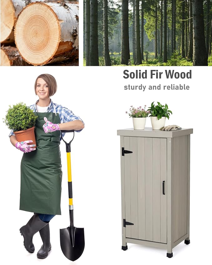 Small Outdoor Storage Cabinet - Image 5