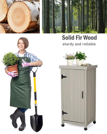 Small Outdoor Storage Cabinet - Image 5