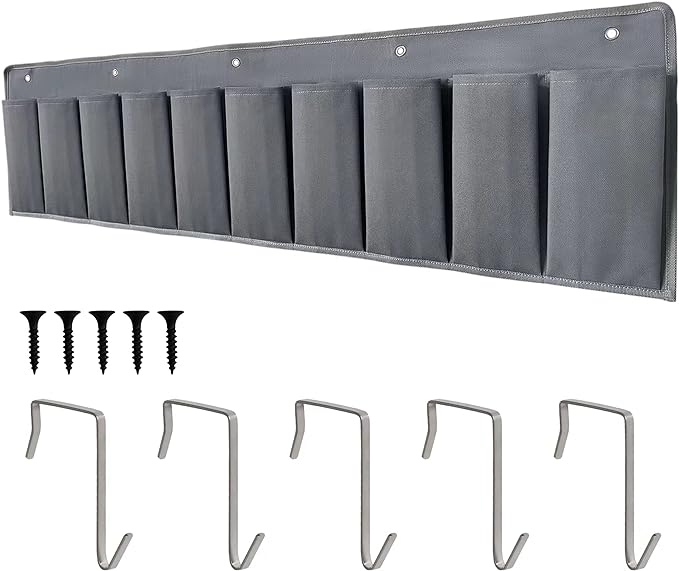 RV Shoe Pockets 10 Pockets Heavy Hanging Bedside Storage Organizer by RVZONE