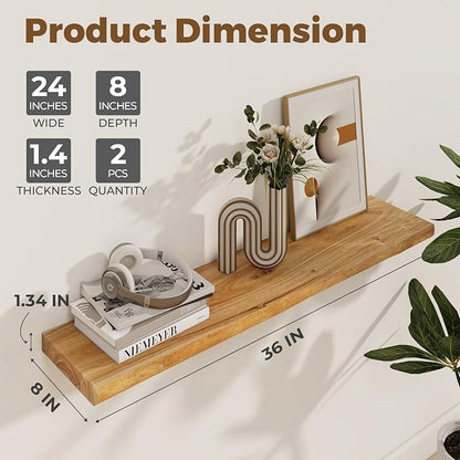 Axeman 36 inch Floating Shelves - Image 3