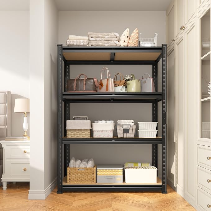 DurayLoly 4-Tier Storage Shelves Dual-Use Shelf - Image 8