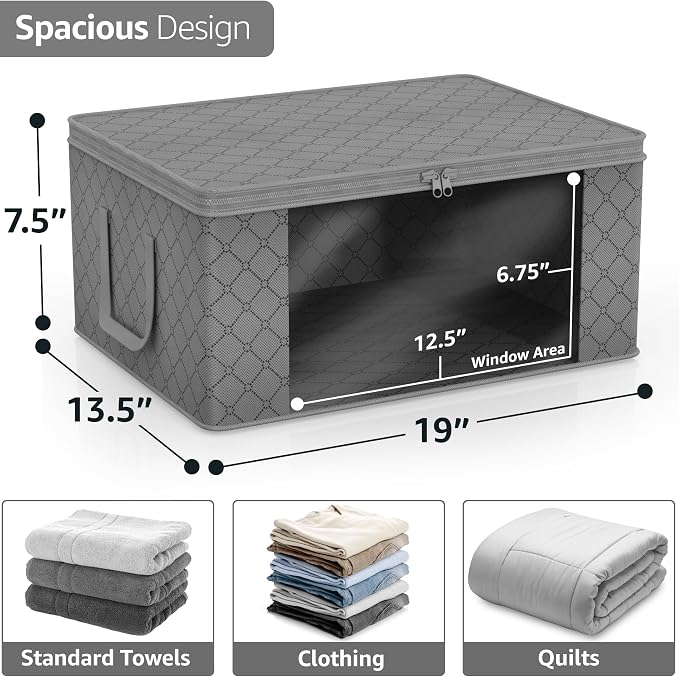 Sorbus Medium Clothes Storage Bags - Image 3