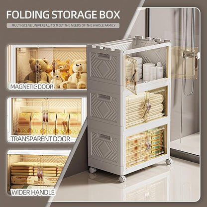 200 QT / 50 Gal White Storage Bins - Image 5