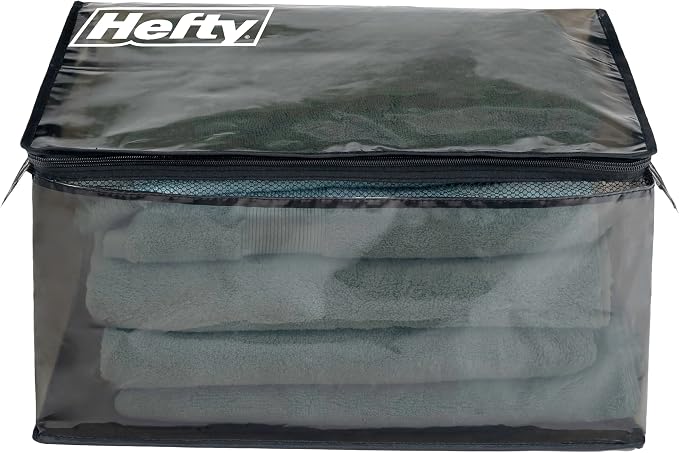 Hefty Large Flexible Tote with Breathable Mesh, Double Zipper, 2 Handles – Ideal - Image 6