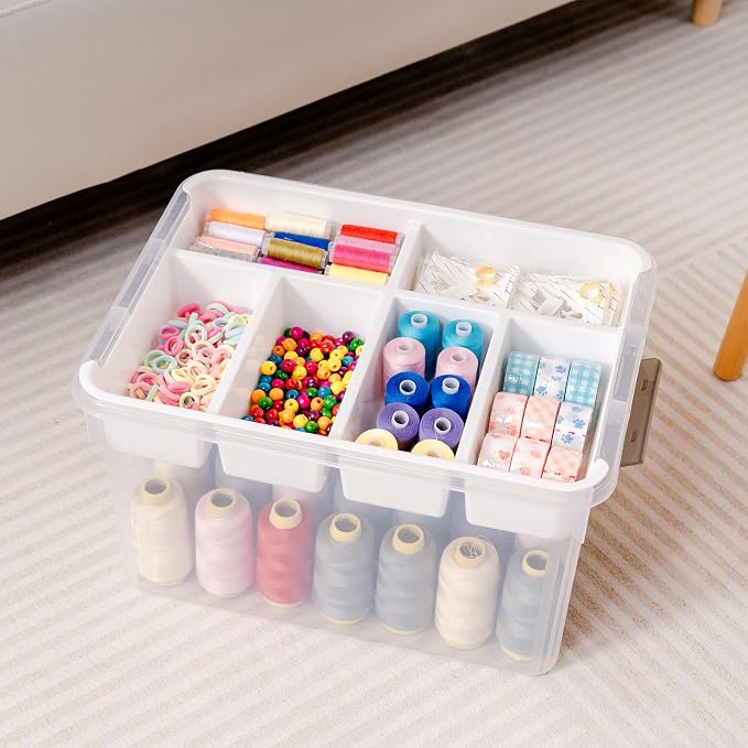 Citylife 32 QT Plastic Storage Bins - Image 4