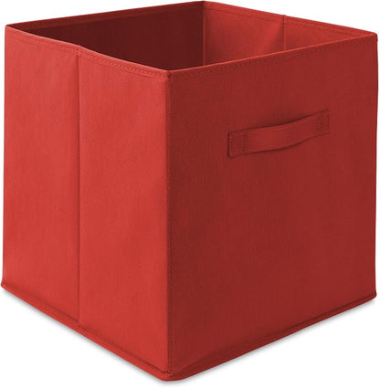 Casafield Set of 6 Collapsible Fabric Cube Storage Bins, Cubby Organizers & More - Image 2