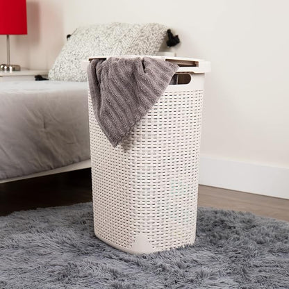 Mind Reader Slim Laundry Hamper - Image 2