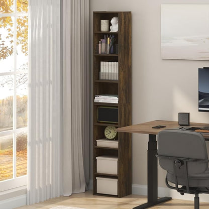 Furinno PASIR Book Shelf, 8-Tier Bookshelf, Bookcase by Furinno-FitsYourSpaceFitsYourBudget