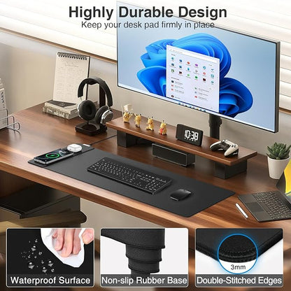 Magnetic Wireless Charging Mouse Pad, 27.5"x11.8" Gaming Desk Mat - Image 6