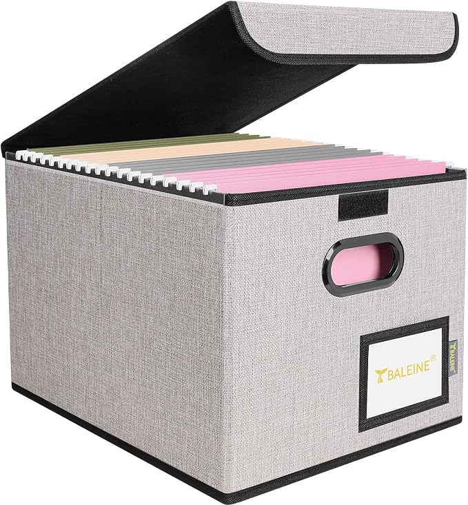 BALEINE File Organizer Box by BALEINE