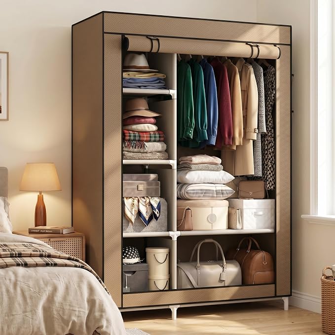 Calmootey Portable Closet Organizer, Space-Saving Storage System - Image 2