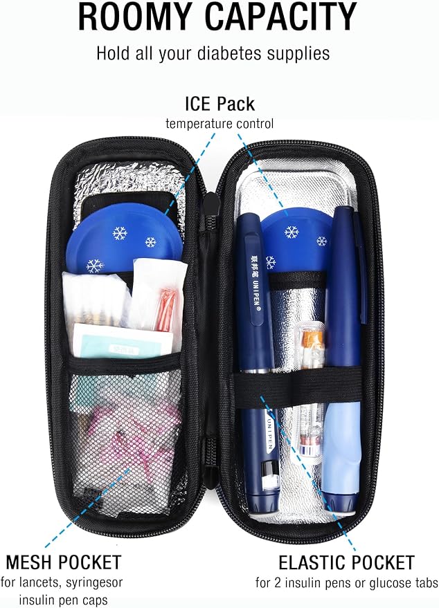 Insulin Cooler Travel Case TSA Approved, Temperature Display Insulin TravelCase - Image 5