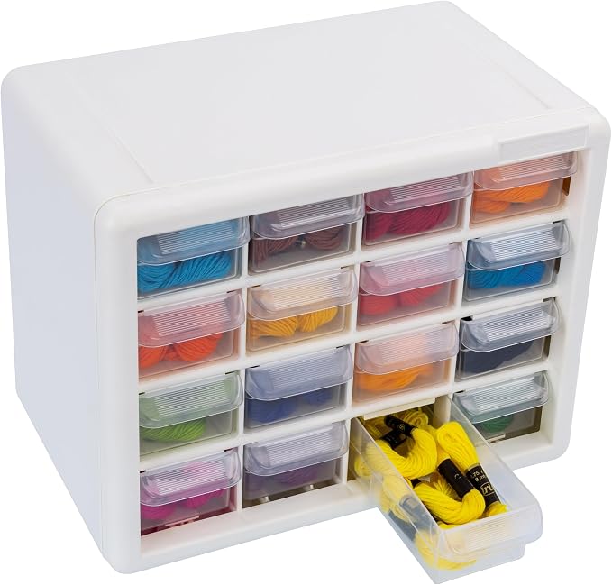 Akro-Mils 16-Drawer Plastic Drawer Storage Cabinet - Image 7