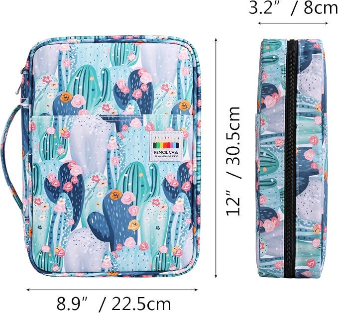 JAKAGO 220 Slots Colored Pencil Case Large Capacity Pen Holder - Image 2