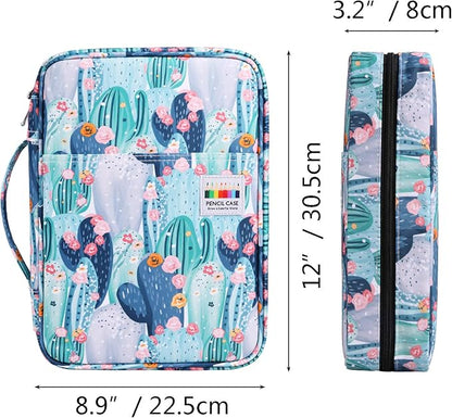 JAKAGO 220 Slots Colored Pencil Case Large Capacity Pen Holder - Image 2