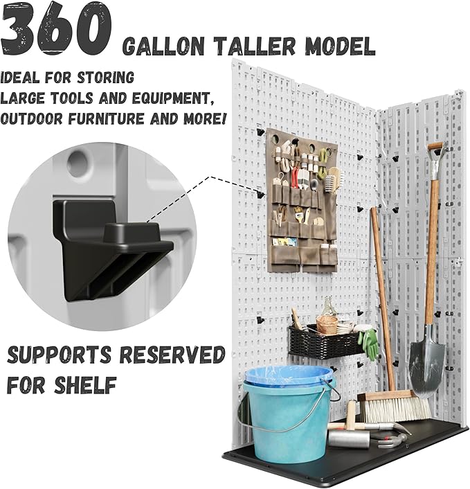Patiowell 50 Cu.ft Outdoor Storage Cabinet - Image 4