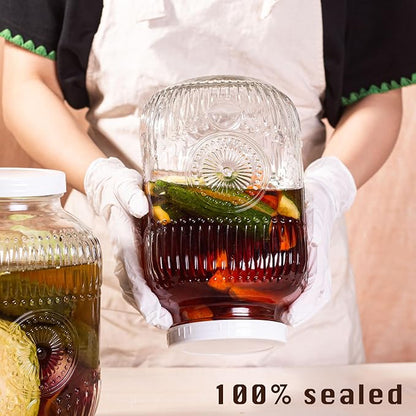 Amzcku 2 Pack 1 Gallon Glass Jar - Image 4