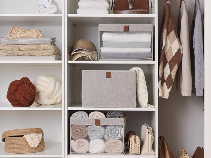 StorageWorks Closet Storage Bins, Extra Large Storage Baskets - Image 4
