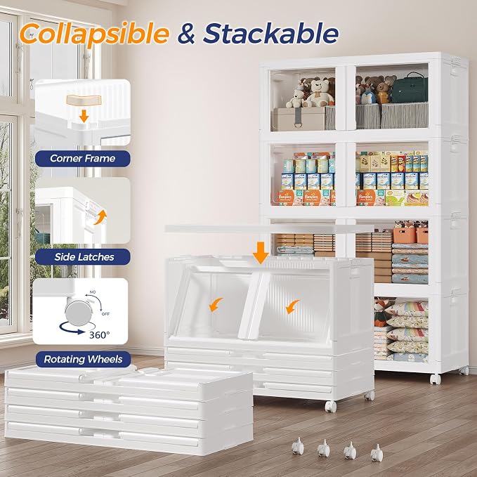 600Qt Stackable Storage Bins - Image 5
