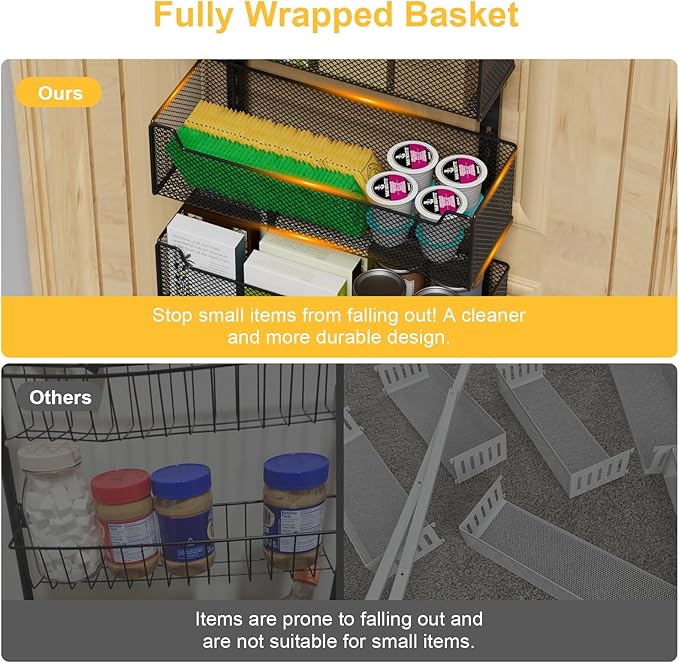 VyGrow Over the Door Organizer, 8-Tier Pantry Organizer - Image 2