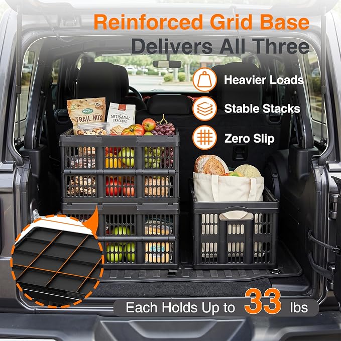 Citylife 45L Collapsible Storage Bins - Image 5
