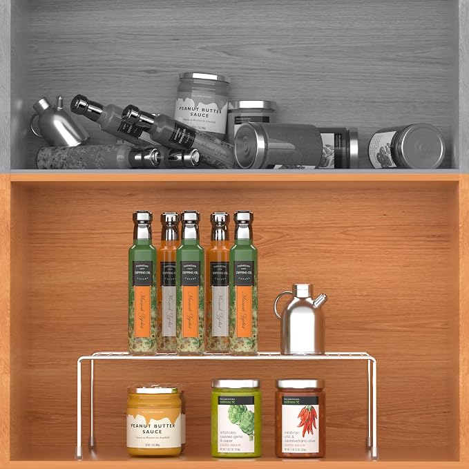 iPEGTOP Kitchen Cabinet Storage Shelf Rack - Image 9