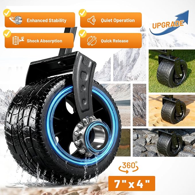 EchoSmile Collapsible Wagon Cart - Image 4