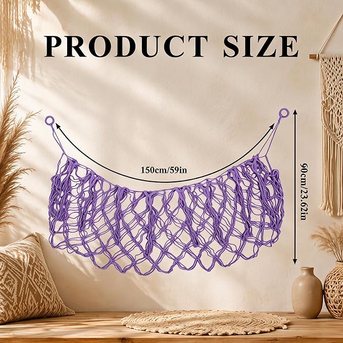 Sports Ball Storage Net, Hanging Basket Organizer Net - Image 2