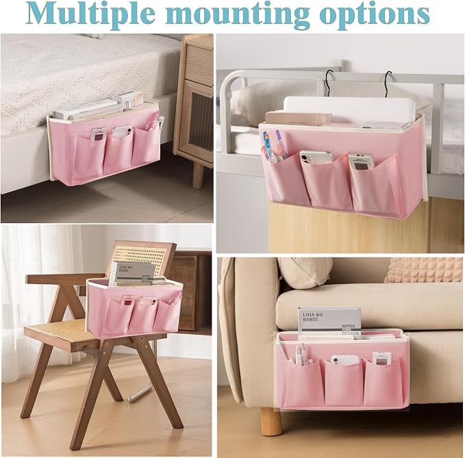 Bedside Caddy/Bedside Storage Organizer Hanging Bag - Image 6