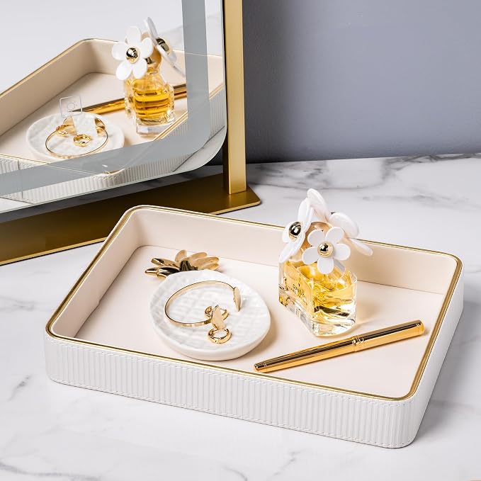Perfume Tray Valet Tray Night Stand Bedside Organizer| Perfume Organizer - Image 7