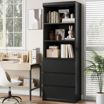 GarveeHome 70" Tall Bookcase - Image 7