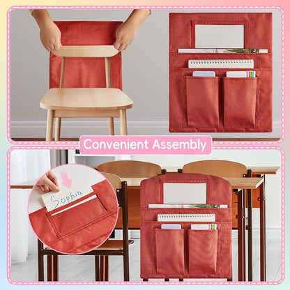 gisgfim 24 Pcs Small Chair Pockets - Image 5
