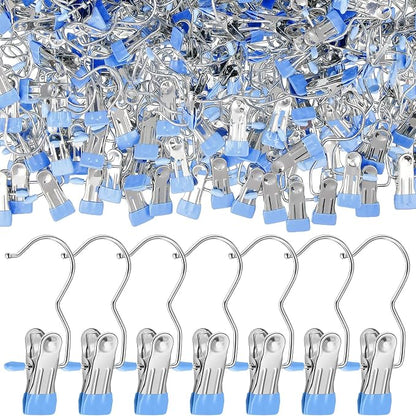Yinder 250 Pcs Boot Hangers Clips Laundry Hooks Hanging Stainless Steel Clothes - Image 9