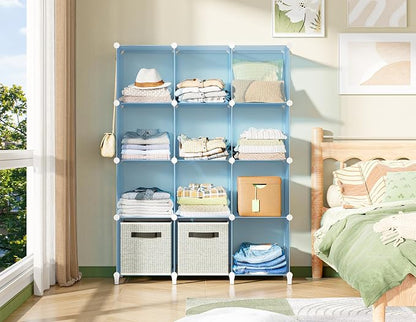 HOMIDEC Closet Organizer, 12-Cube Closet Organizers and Storage, Cube Storage - Image 7