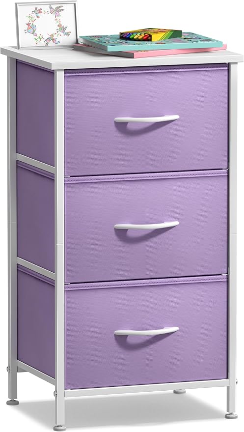 Sorbus Nightstand with 3 Drawers by Sorbus