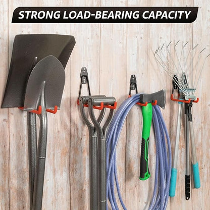 20 Pack Utility Steel Heavy Duty Wall Mount Garage Hooks, - Image 5